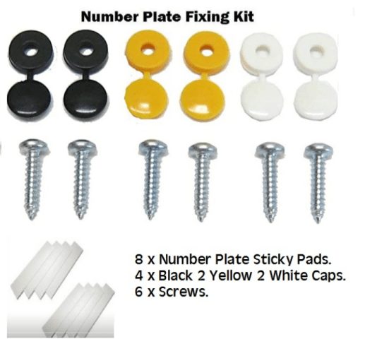 Number Plate Frames & Fixings